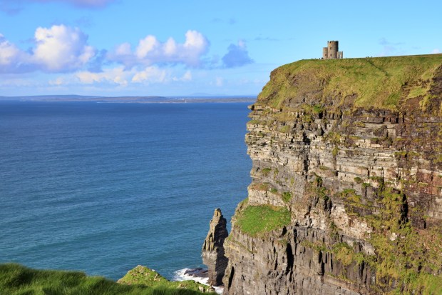 Tower on top of the cliffs